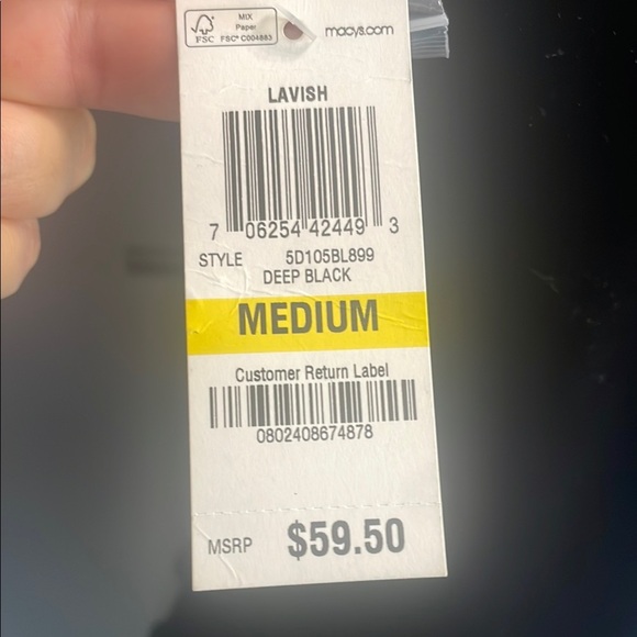 I.N.C International Concepts Elegant Black Sleeveless Top Size M - Picture 5 of 6